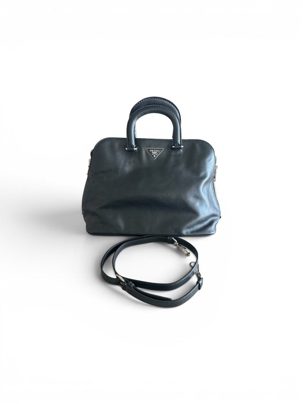 Prada Side Zip Tote