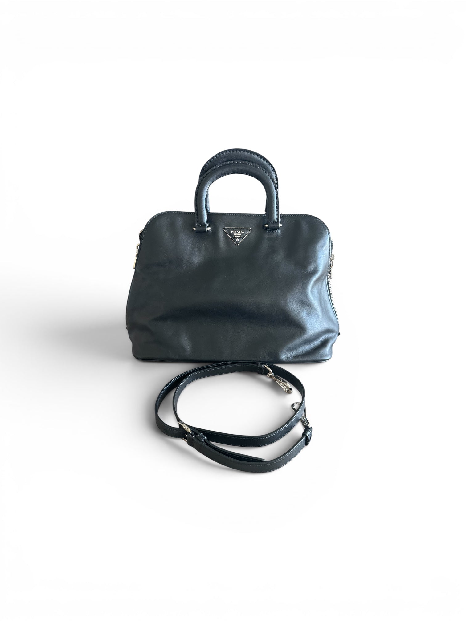 Prada Side Zip Tote