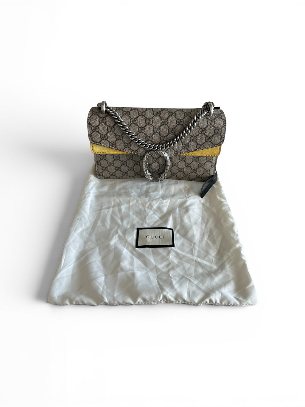 Gucci Dionysus Small GG Supreme Flap Bag