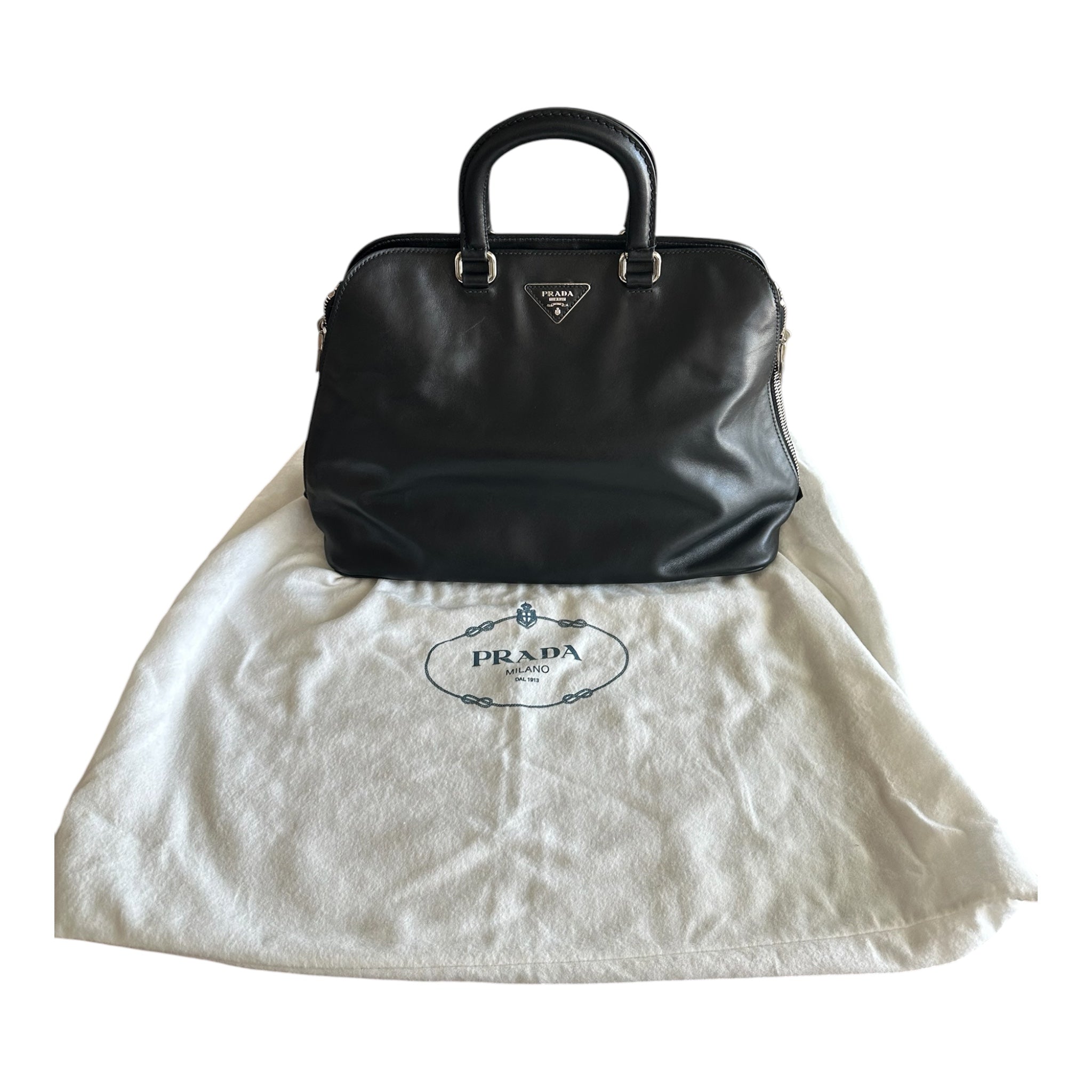 Prada Side Zip Tote